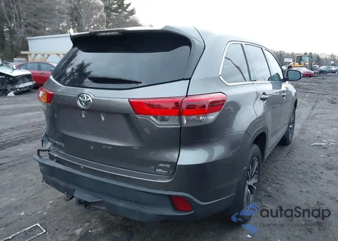 2018 Toyota Highlander Le from USA, damaged, VIN 5TDBZRFH7JS872108